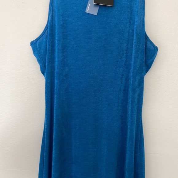 Lioness| XXL Size 12 Everlast Sleeveless Bodycon Blue Midi Dress NWT New - Picture 5 of 12